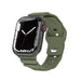 Apple Watch Silicone Armour Strap (Olive Green)