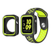 Apple Watch 7 Sport Strap + TPU Case (Black/Yellow)