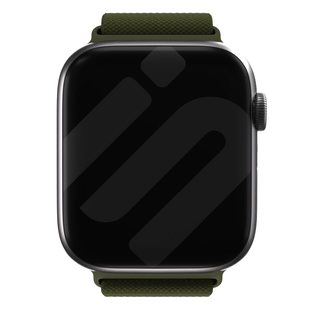 Apple Watch _ Elastic _ 1080x1080 _ Donkergroen _ 01