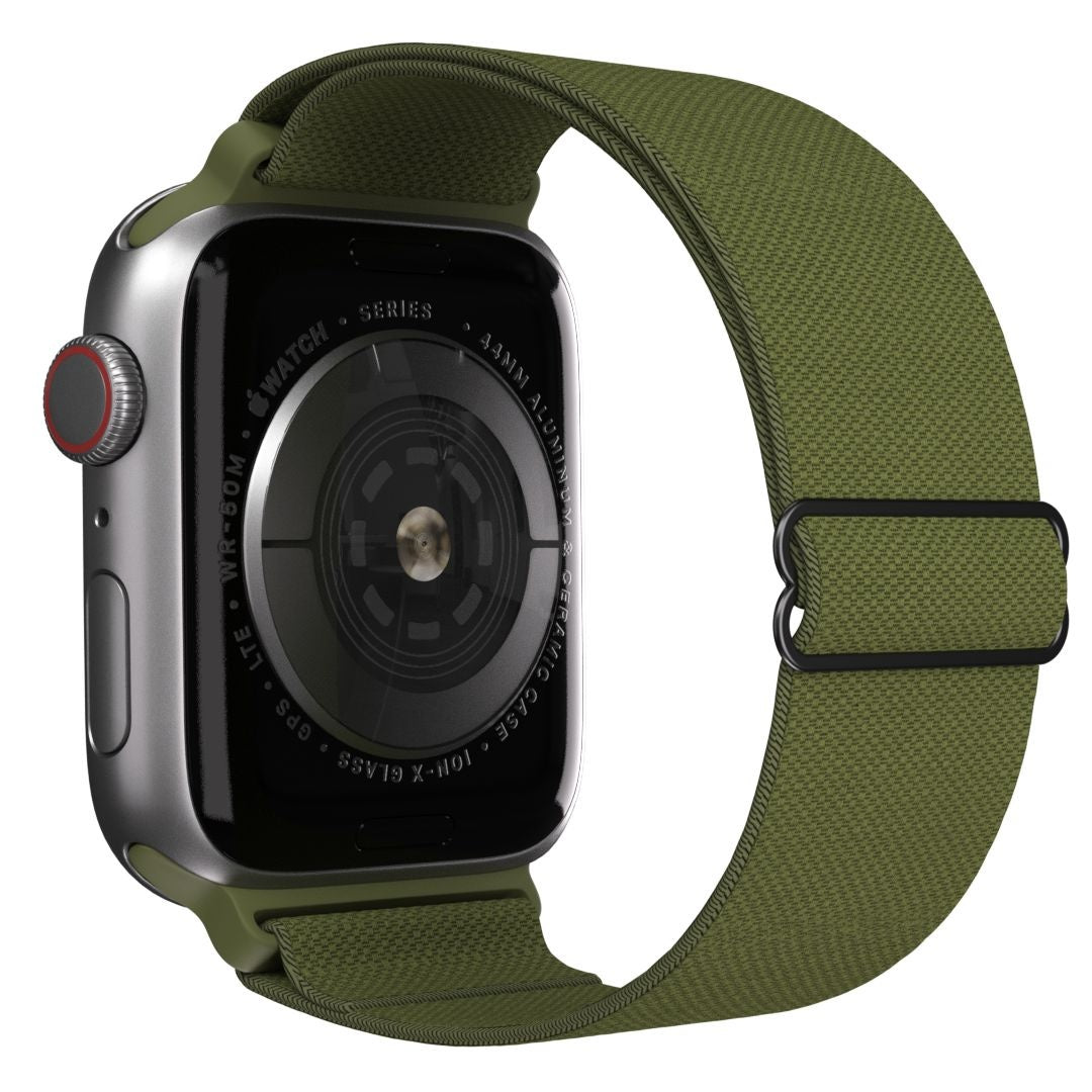 Apple Watch _ Elastic _ 1080x1080 _ Donkergroen _ 04