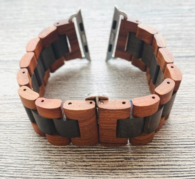 apple-watch-houten-bandje-bruinrood-zwart-4