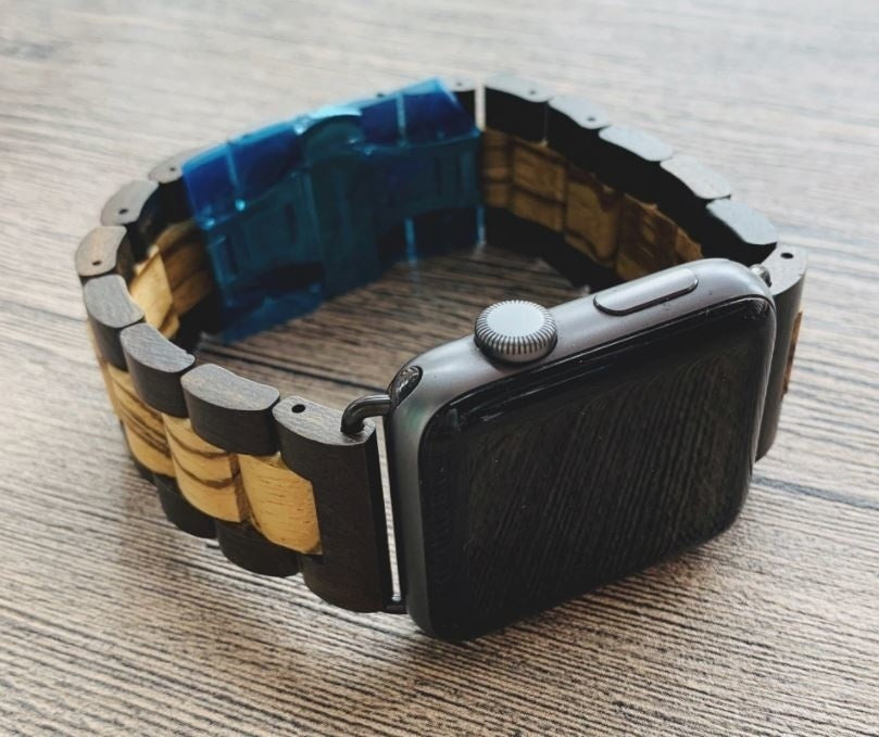 apple-watch-houten-bandje-zwart-bruin-4