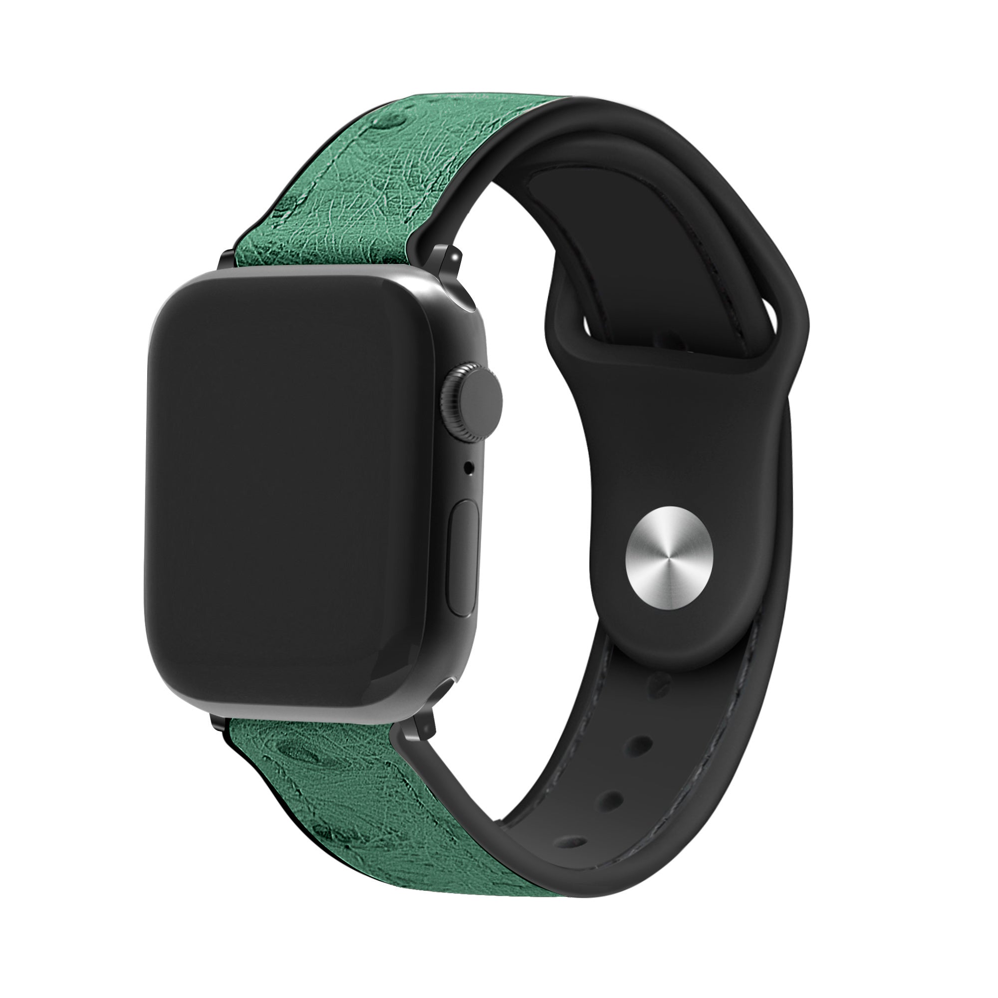 apple-watch-leder-hybridarmband-gruen