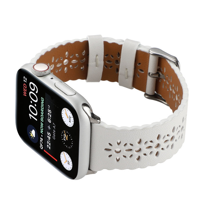 apple-watch-leren-band-patroon-wit-2