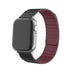 Apple Watch Magnetic Silicone Strap (Black/Red)