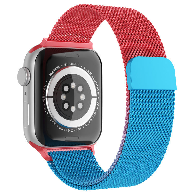 apple-watch-milanese-band-rood-blauw-2