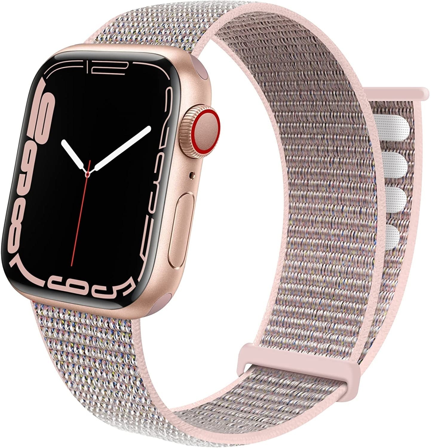 apple-watch-nylon-armband-rosa-sand