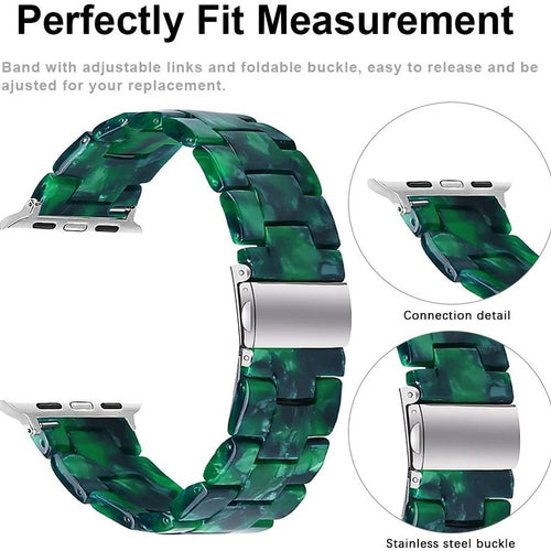 apple-watch-resin-band-groen-2
