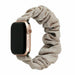 Bracelet chouchou Apple Watch (beige brillant)