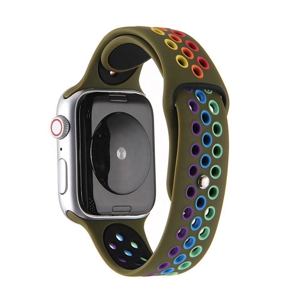 apple-watch-sport-band-olijfgroen-kleurrijk