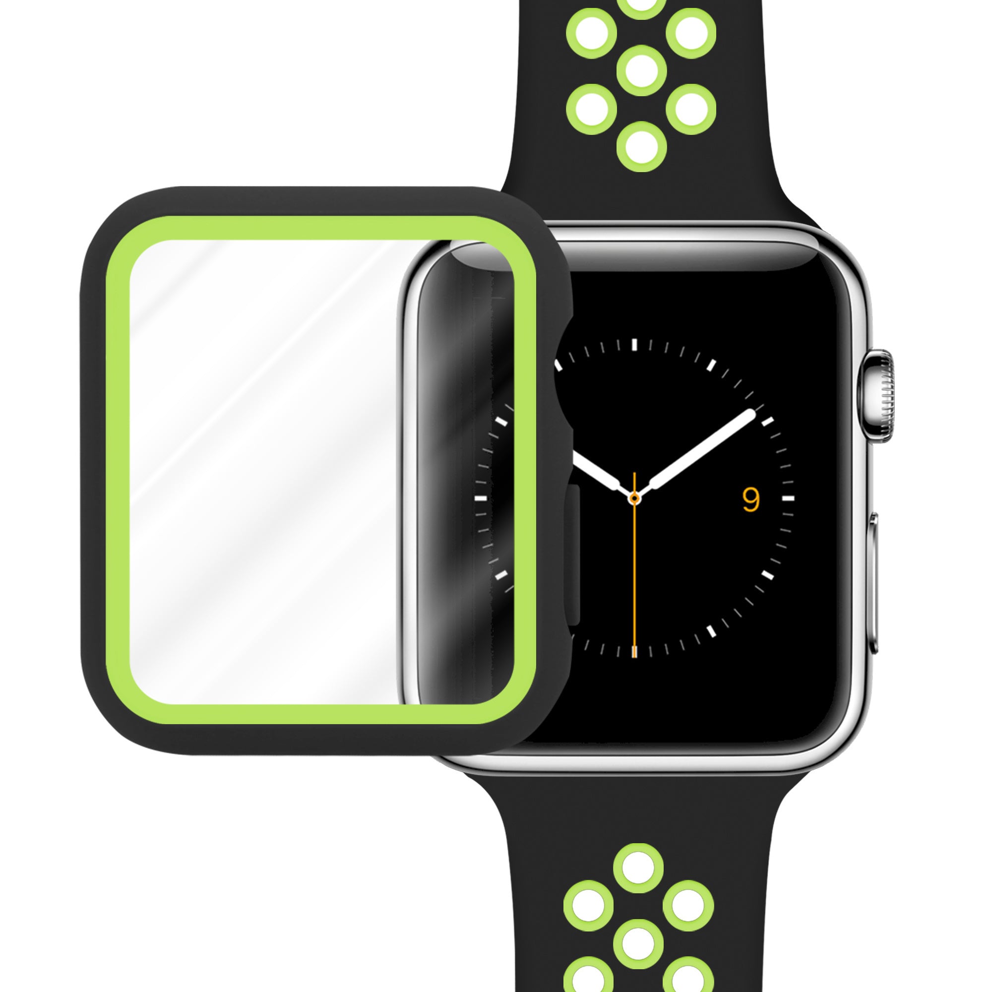 apple-watch-sportarmband-tpu-huelle-schwarz-gelb-2