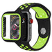 Apple Watch Sport Strap + TPU Case (Black/Yellow)