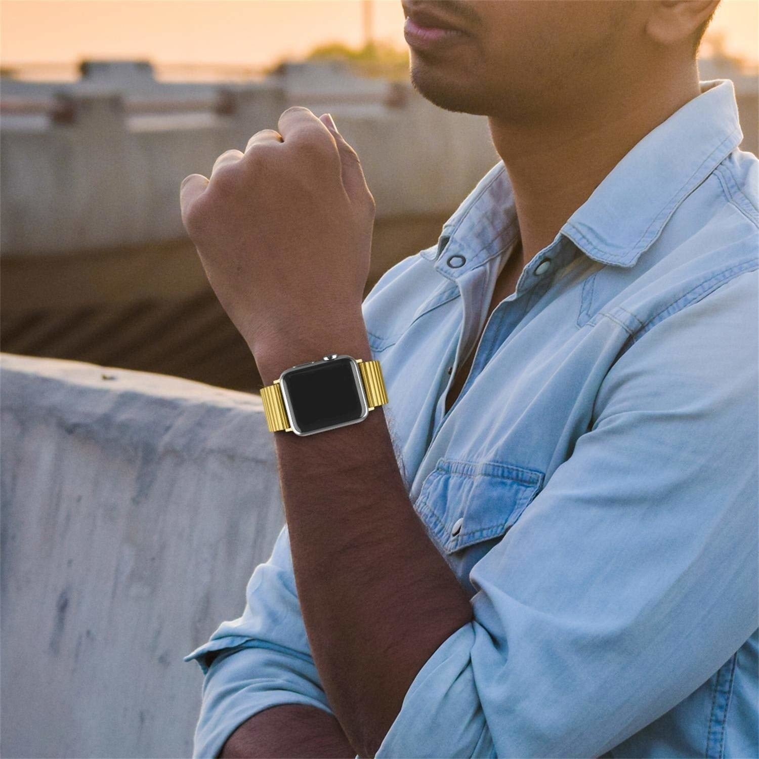 apple-watch-stahl-stretcharmband-gold-8