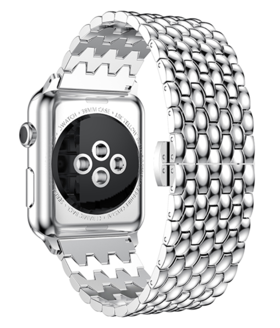 apple-watch-stalen-draak-band-zilver-2