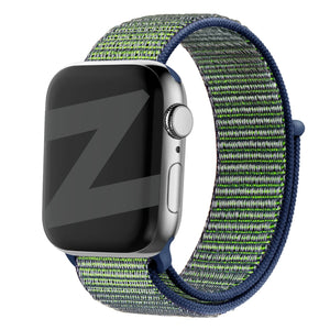 Bandz Apple Watch Nylon Strap 'Classic' (Mist Green)