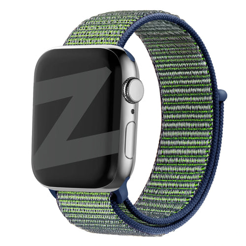 Bandz Apple Watch Nylon Strap 'Classic' (Mist Green)