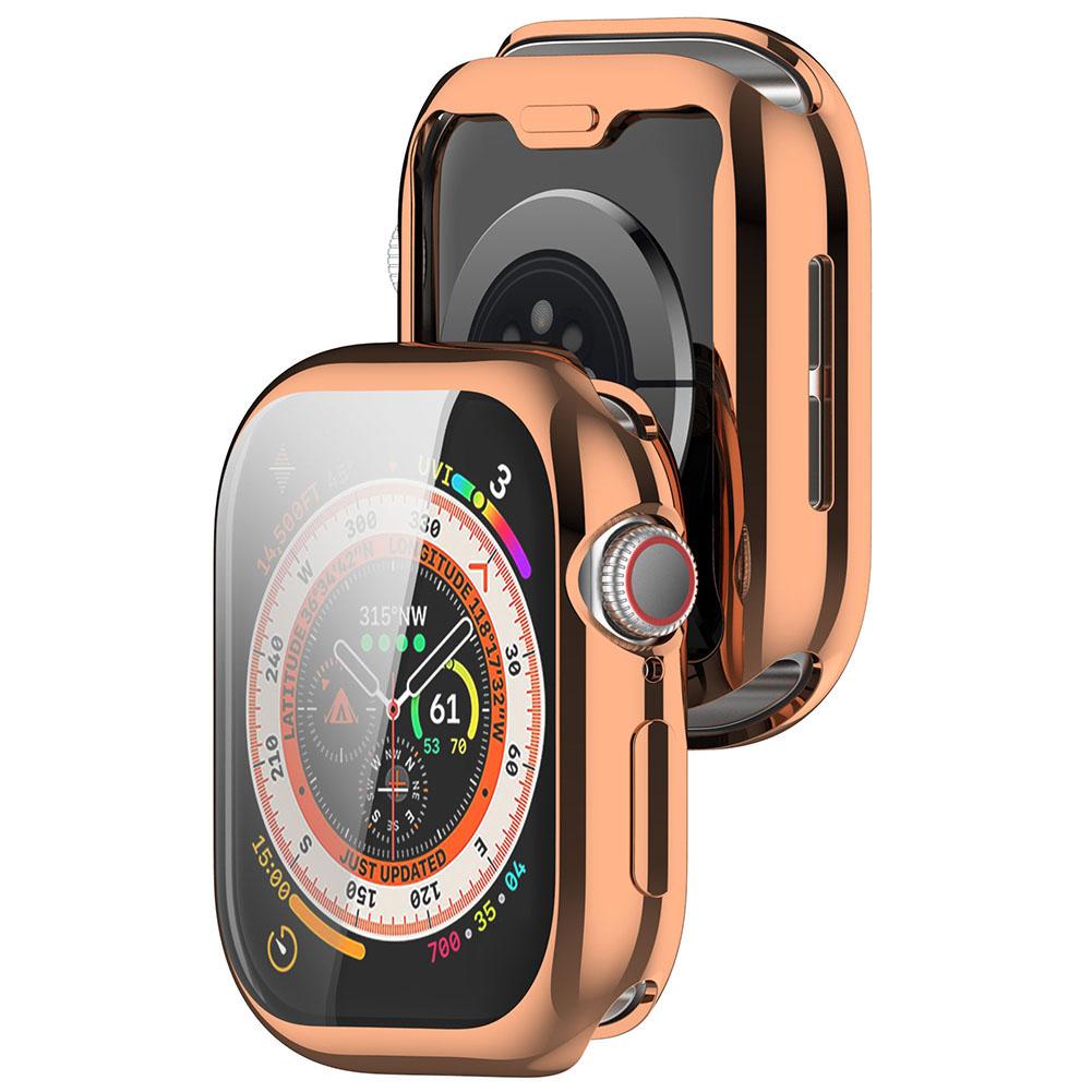 Funda TPU Apple Watch 10 - 42mm (rosa dorado)