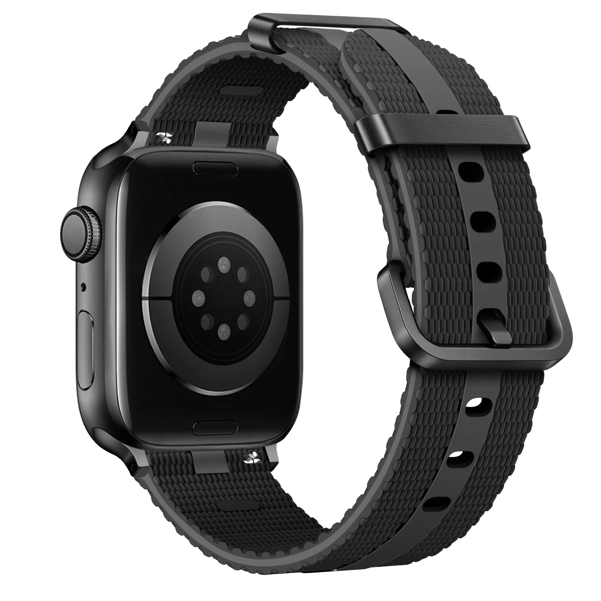 Apple Watch Silikon Active Armband (Schwarz)