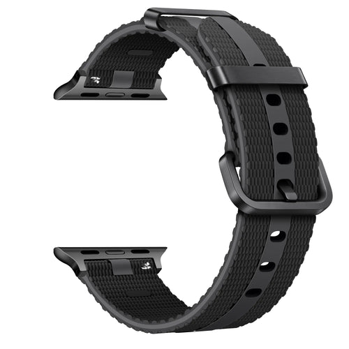 Apple Watch Silikon Active Armband (Schwarz)