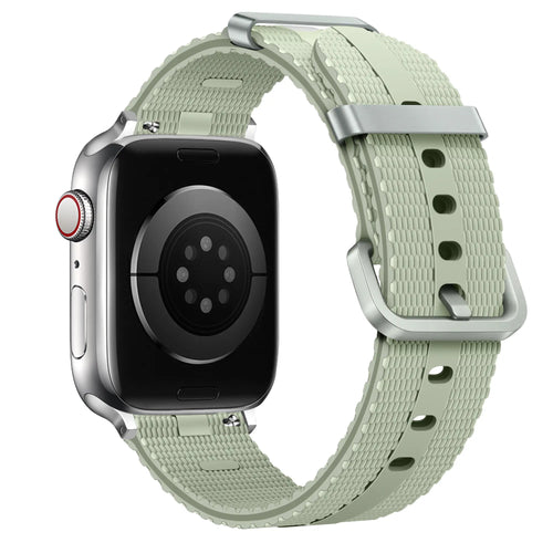 Apple Watch siliconen active band (lichtgroen)