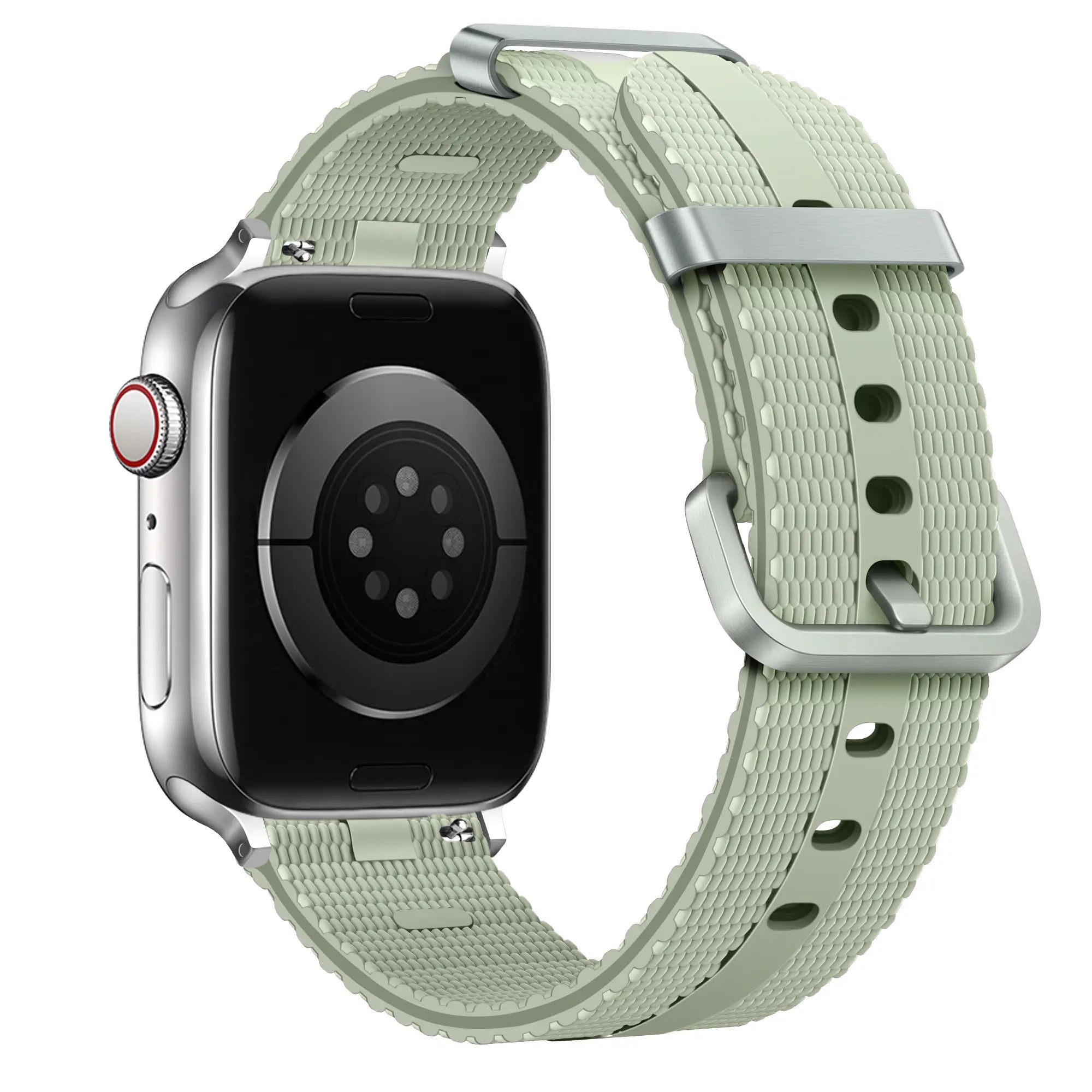 Apple Watch siliconen active band (lichtgroen)