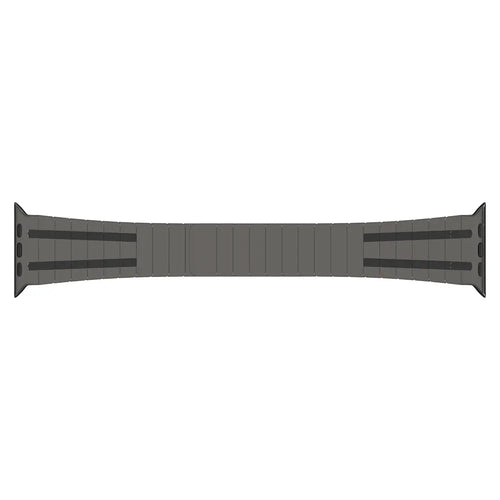 Apple Watch premium magnetische stalen band (titanium grijs)