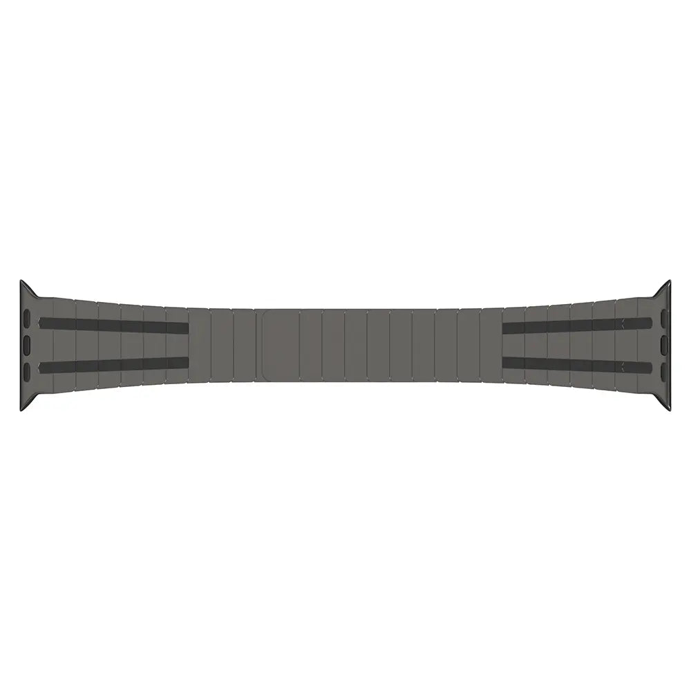 Apple Watch premium magnetische stalen band (titanium grijs)