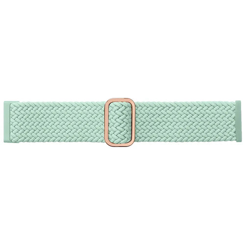 Nylon Adjustable Woven Strap, aqua