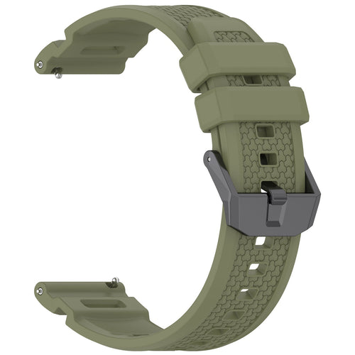 Bracelet silicone Coros Apex 4 - 46mm (vert militaire)