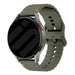 Coros Pace 2 Wave Silicone Strap (Army Green)