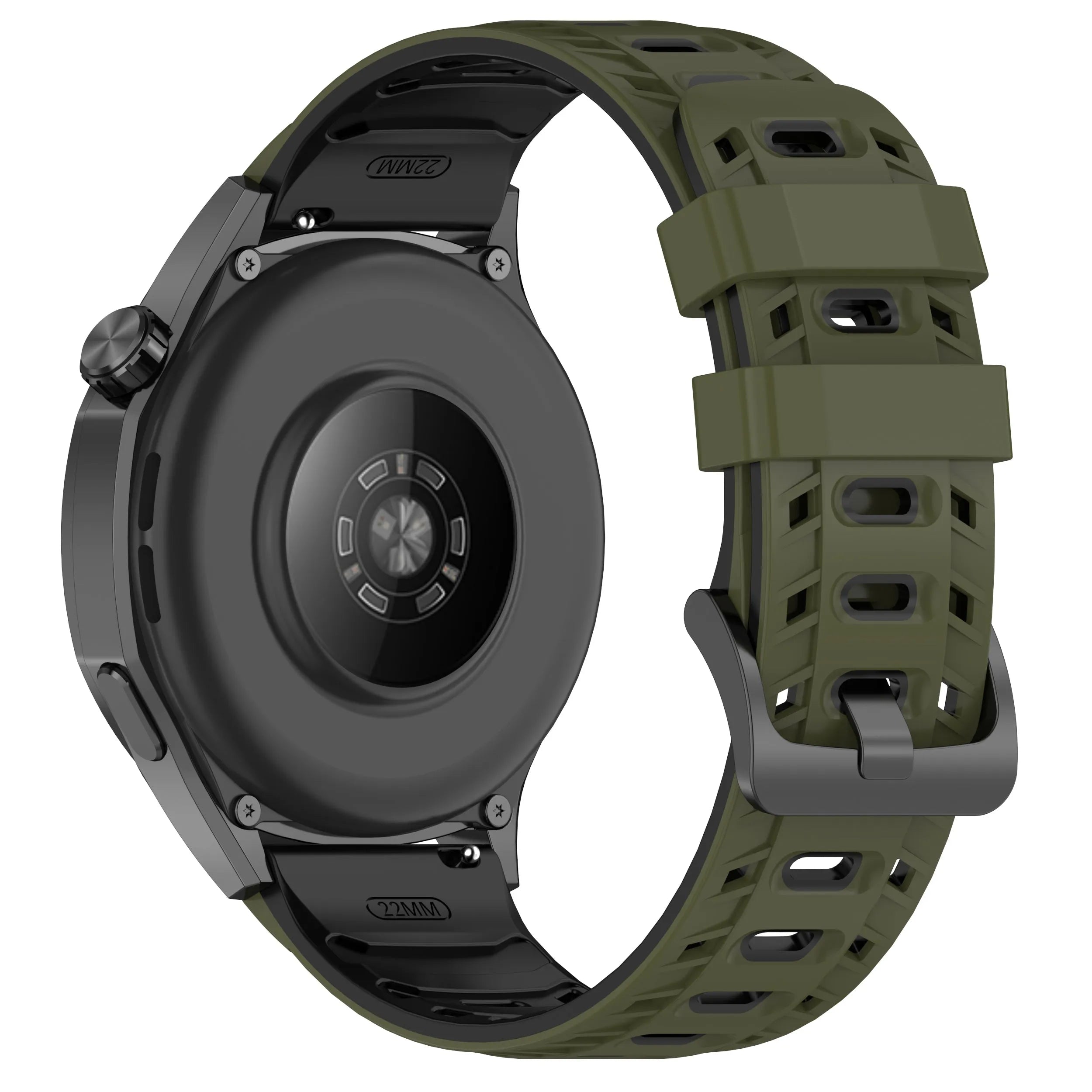 Coros Apex 2 Pro Mecha Sport Strap (Green/Black)