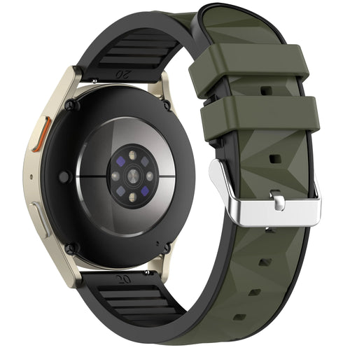 Coros Pace 3 Diamond Sportarmband (Armeegrün/Schwarz)