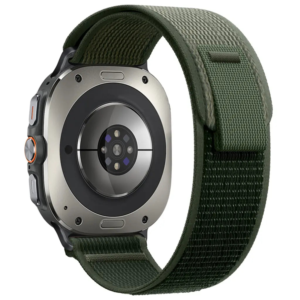 Correa nylon trail Samsung Galaxy Watch Ultra (verde militar)