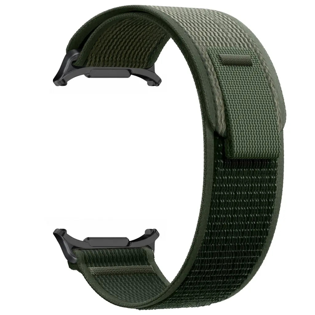 Correa nylon trail Samsung Galaxy Watch Ultra (verde militar)