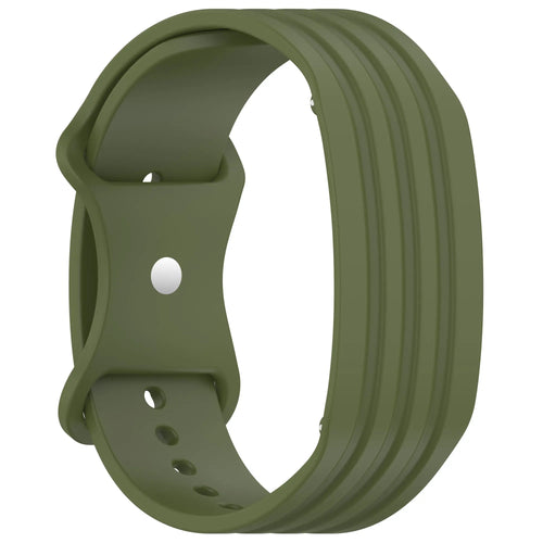 Bracelet silicone classique Garmin Cirqa (vert militaire)