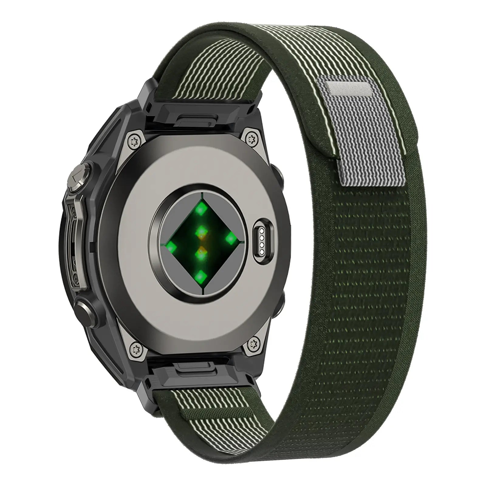 Garmin Tactix 7 Pro Premium Trail Loop Armband (Armeegrün)