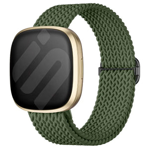 Nylon Adjustable Woven Strap, army green