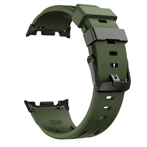 Correa silicona race Samsung Galaxy Watch 8 Classic (verde militar)