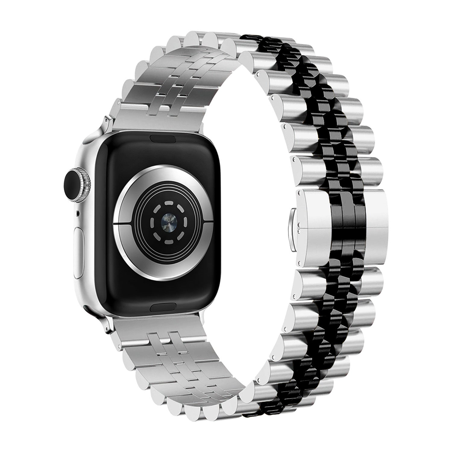 Apple Watch Ultra Steel Strap Jubilee (Silver/Black)