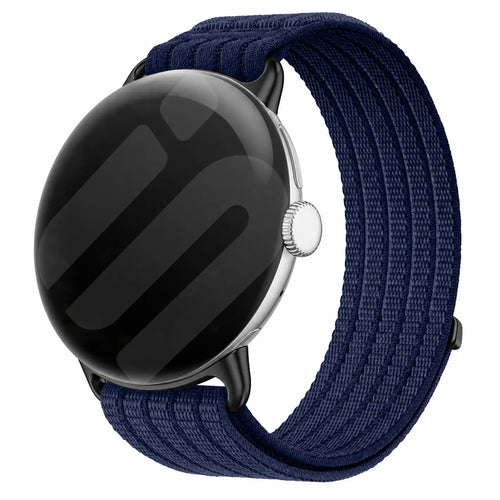 Google Pixel Watch 3 - 45mm Ultradünnes Nylonband (Azurblau)