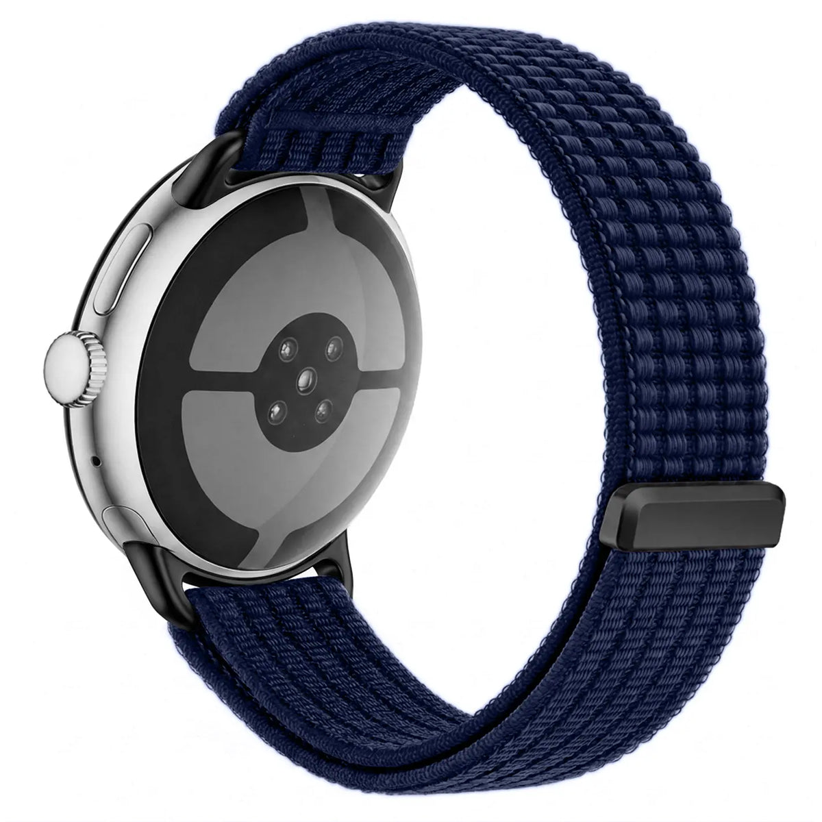 Google Pixel Watch 5 - 45mm Ultradünnes Nylonband (Azurblau)