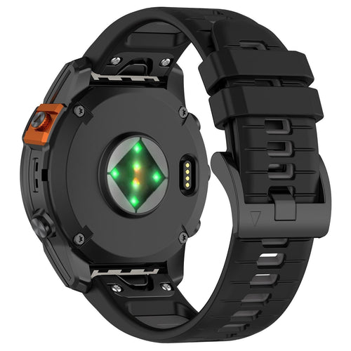 Garmin Descent G2 Sportarmband mit Schnalle (Schwarz/Grau)