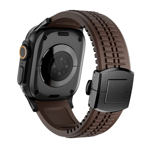 Apple Watch Ultra Premium Silicone Strap (Auburn)