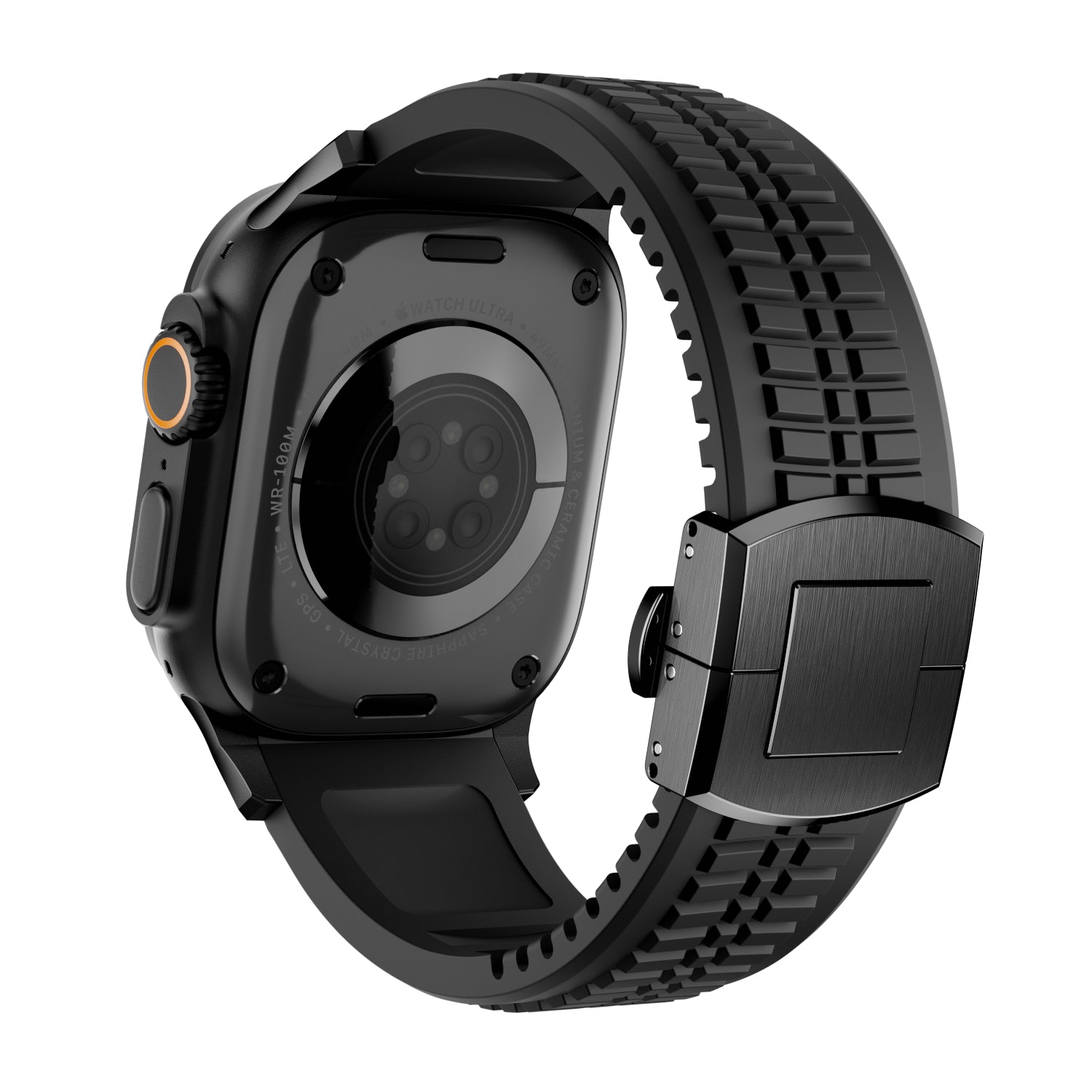 Correa silicona Premium Apple Watch (negro)