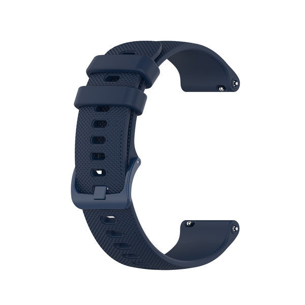 Correa reloj silicona premium 22mm - universal (azul oscuro)