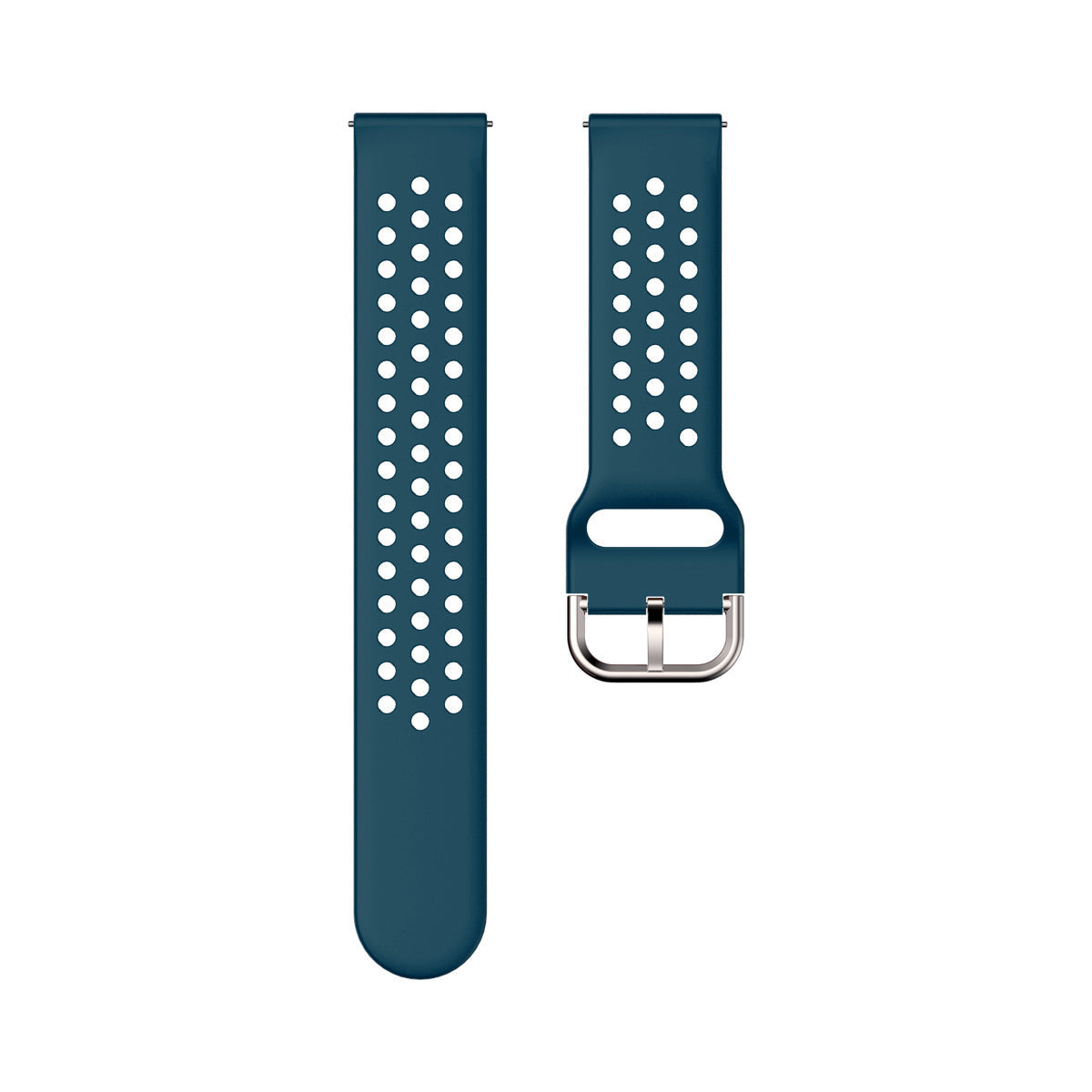 Withings ScanWatch 2 - 42mm Silikonarmband 'Air' (Felsengrün)