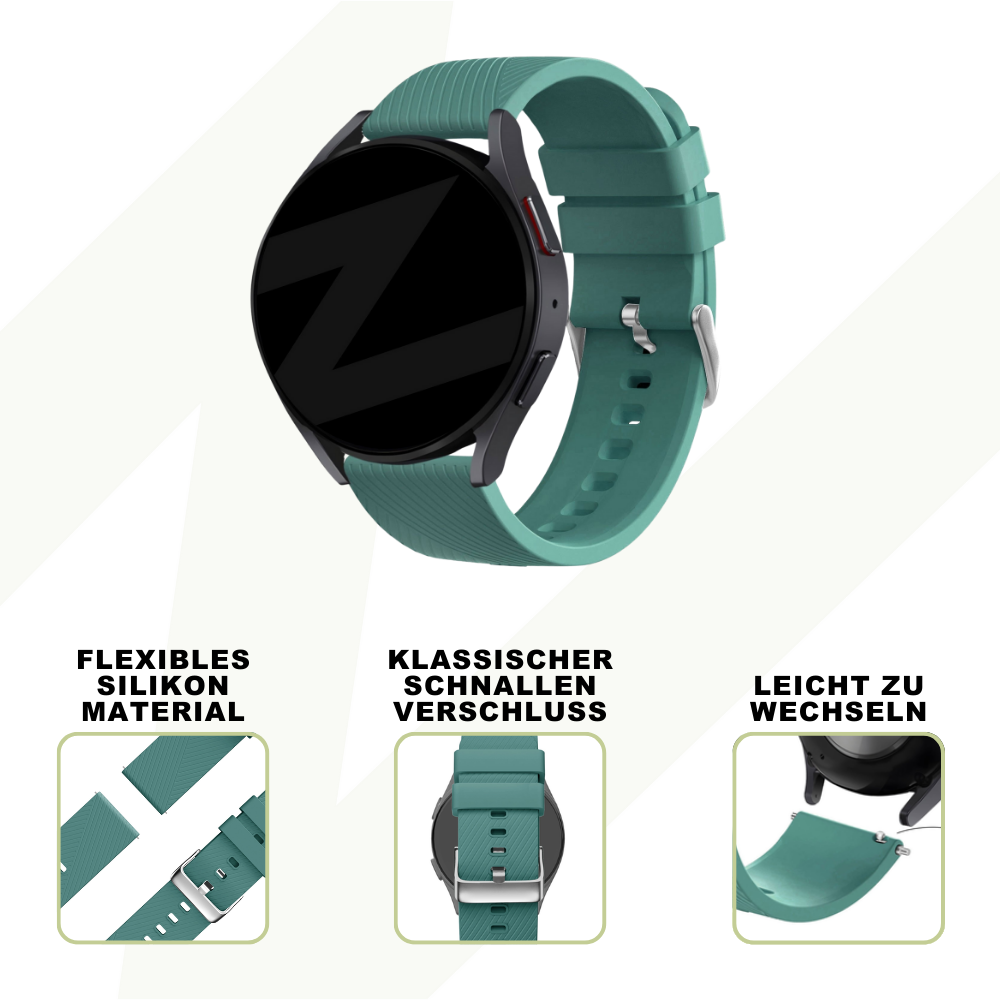 Bandz Correa silicona 'Deluxe' Coros Apex 2 Pro (verde pino)