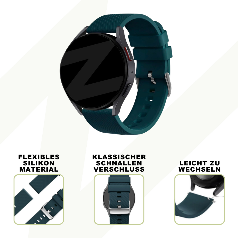 Bandz Correa silicona 'Deluxe' Coros Apex 2 Pro (verde oscuro)