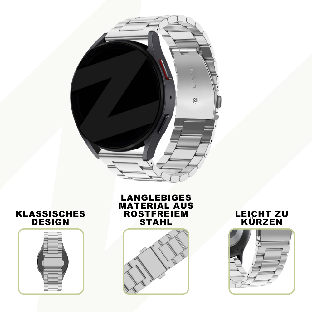 Bandz Correa acero 'Classic' Suunto Vertical (plateado)
