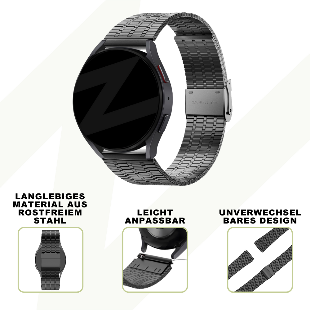 Bandz Correa acero adjustable Coros Apex 2 Pro (negro)